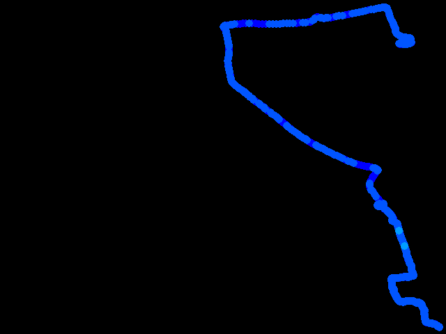  Cesta - 21.9.2025 20:45 - 21.9.2025 21:17 0.06 - 0.22 µSv/h