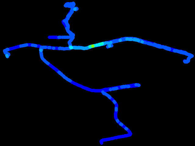  Cesta - 24.9.2025 08:06 - 24.9.2025 13:04 0.05 - 0.69 µSv/h