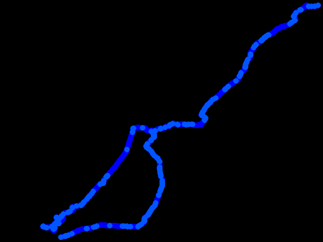  Cesta - 26.9.2025 18:30 - 26.9.2025 20:35 0.05 - 0.19 µSv/h