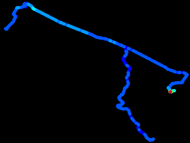  Cesta - 28.9.2025 09:23 - 28.9.2025 11:23 0.06 - 10.82 µSv/h