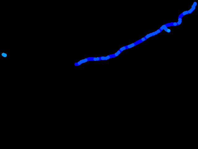  Cesta - 1.10.2025 12:17 - 2.10.2025 00:58 0.05 - 0.25 µSv/h