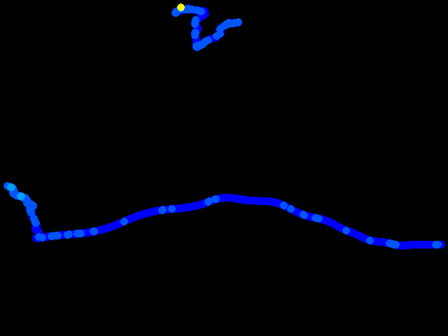  Cesta - 2.10.2025 00:58 - 4.10.2025 12:06 0.05 - 0.84 µSv/h