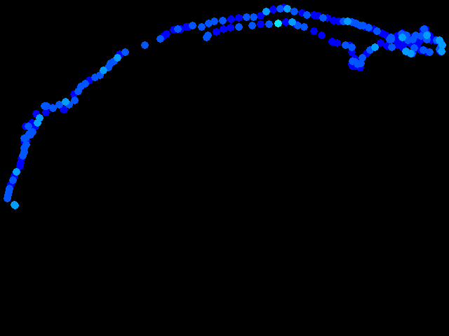 Rájec - walk 0.04 - 0.32 µSv/h