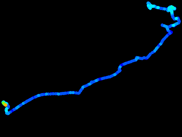  Krupka, Jeníkov, Lahošť - bike / walk 0.04 - 1.8 µSv/h