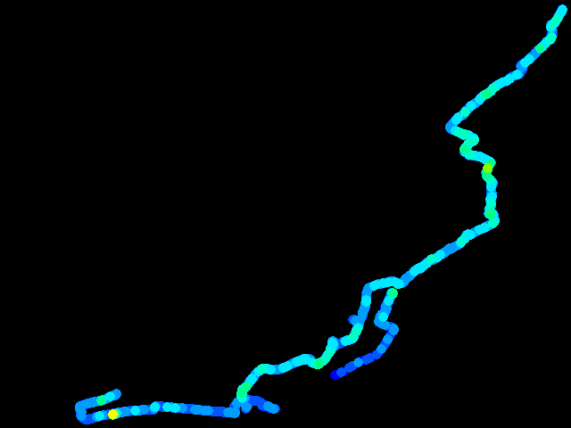  Napoli - walk 0.04 - 0.83 µSv/h