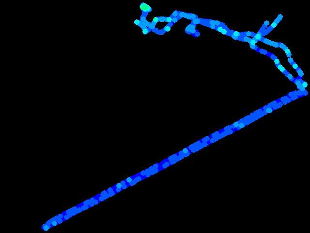 Napoli - walk 0.04 - 0.57 µSv/h