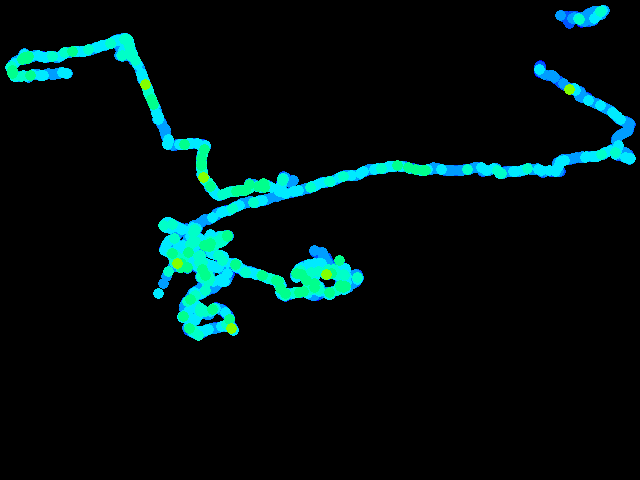  Roma - walk 0.04 - 0.65 µSv/h