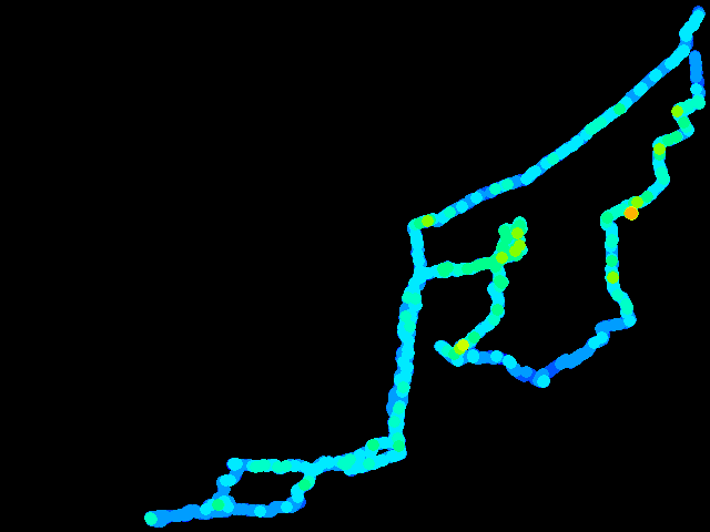  Napoli - walk 0.04 - 1.8 µSv/h