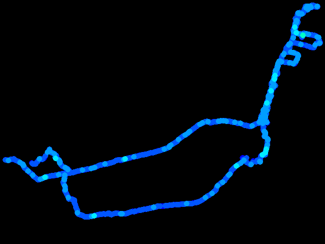  Sofia - walk 0.04 - 0.43 µSv/h
