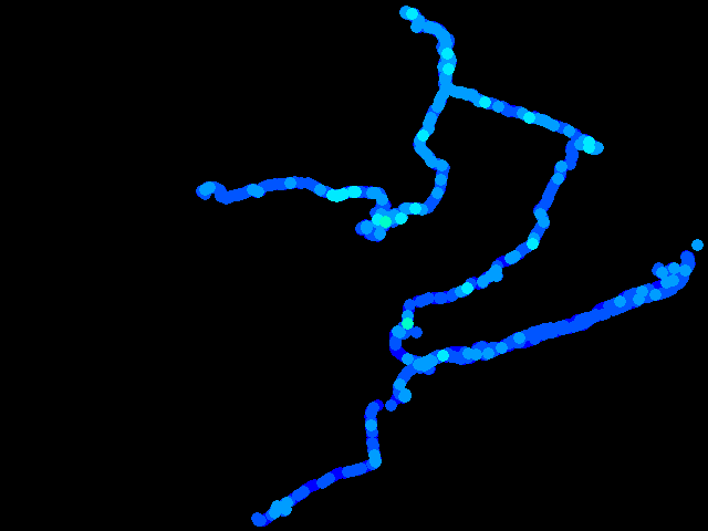  Plovdiv - walk 0.04 - 0.43 µSv/h