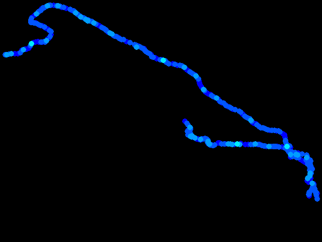  Ústí nad Labem - walk 0.04 - 0.36 µSv/h