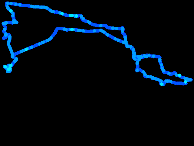 Konstantinovy Lázně - walk 0.04 - 0.4 µSv/h