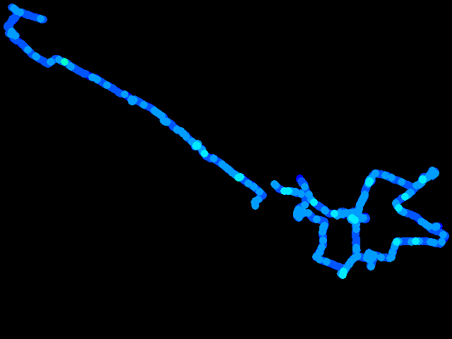  Firenze - walk 0.04 - 0.43 µSv/h