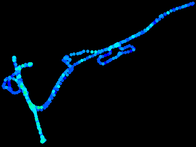  Rohozná - walk 0.04 - 0.54 µSv/h