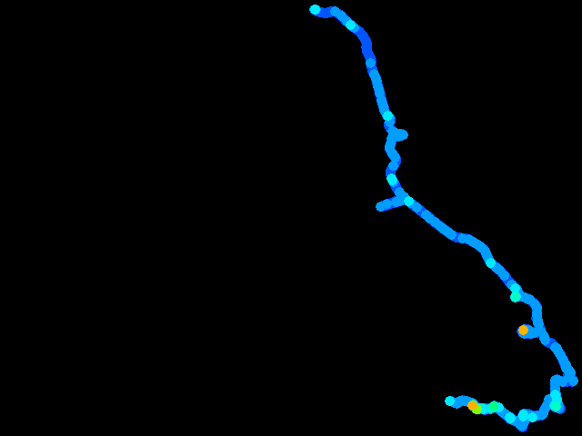  Železné Hory - Březinka 0.04 - 1.9 µSv/h