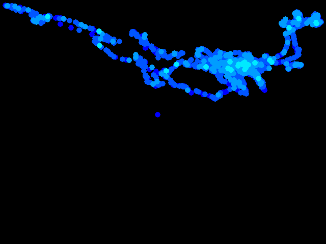  český brod 0.04 - 0.36 µSv/h