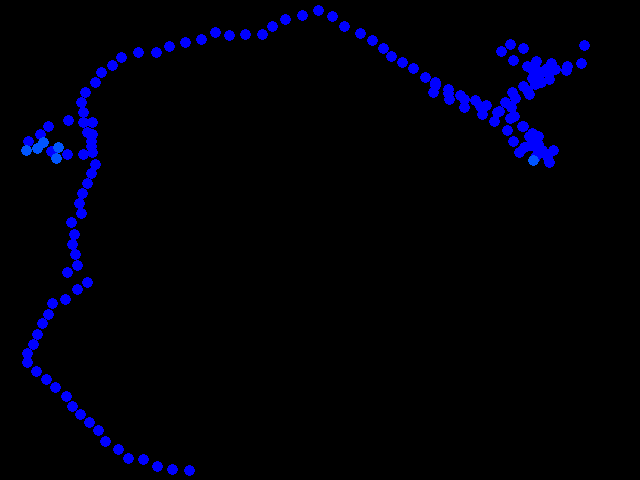 Dědova hora u komárova 0 - 0.13 µSv/h
