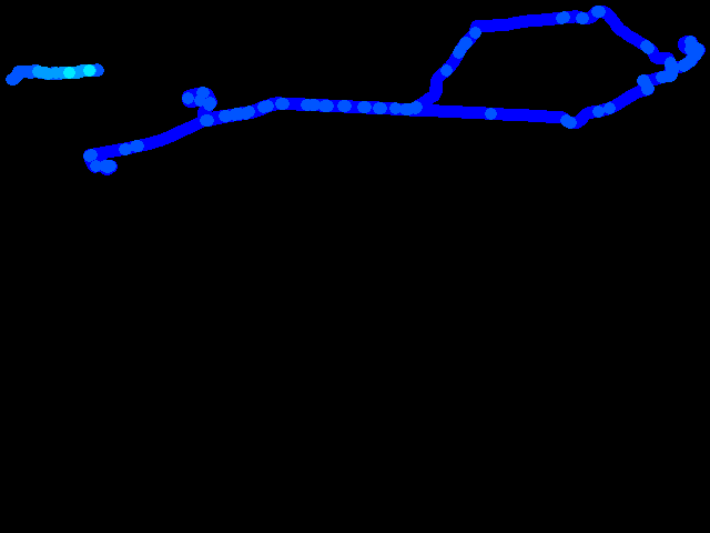  Cesta - 3.11.2025 19:39 - 5.11.2025 16:20 0.05 - 0.4 µSv/h