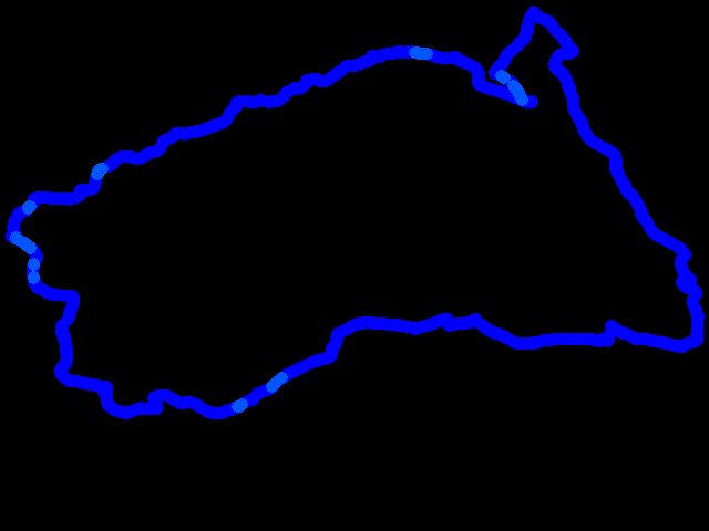  Bukk mountains, Odor castle 0.02 - 0.11 µSv/h