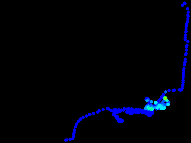  Brno Schreberovy zahrádky 13.11.2025 0.05 - 0.66 µSv/h