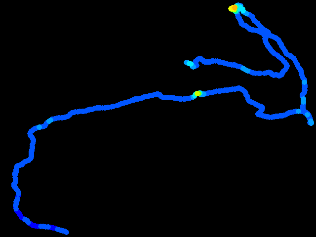  Cesta - 17.11.2025 16:12 - 17.11.2025 16:25 0.08 - 1.09 µSv/h