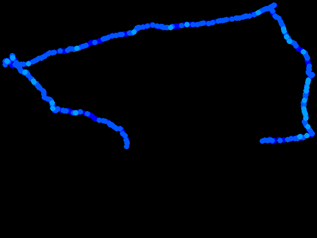  Mikulášovice - walk 0.04 - 0.29 µSv/h