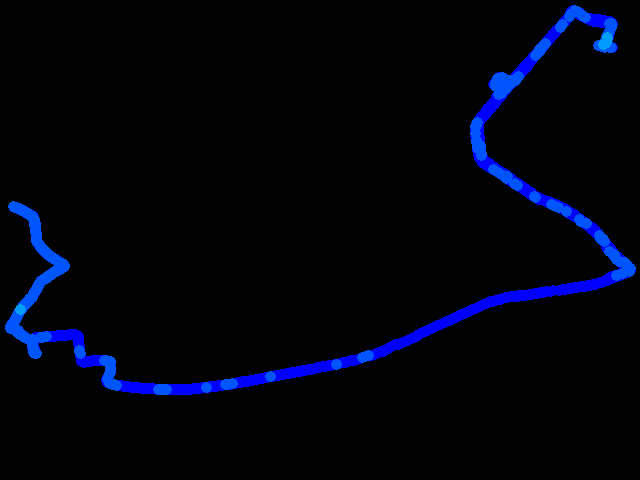  Cesta - 5.12.2025 18:07 - 5.12.2025 22:51 0.05 - 0.22 µSv/h