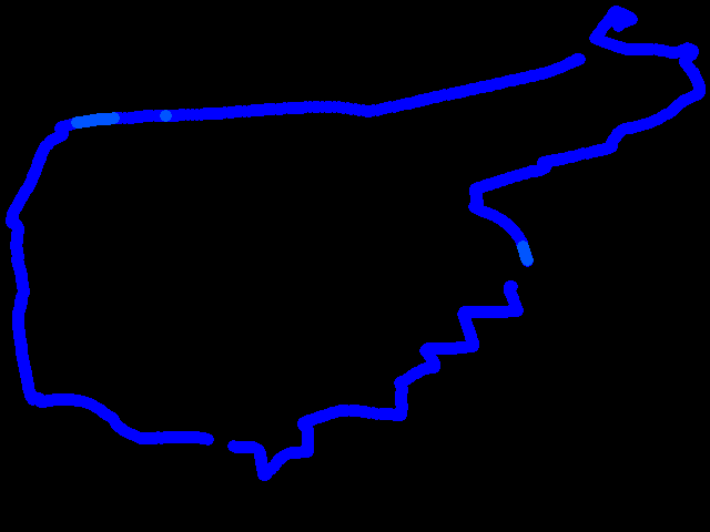  20251210 09-21-16 v autě 0.03 - 0.14 µSv/h