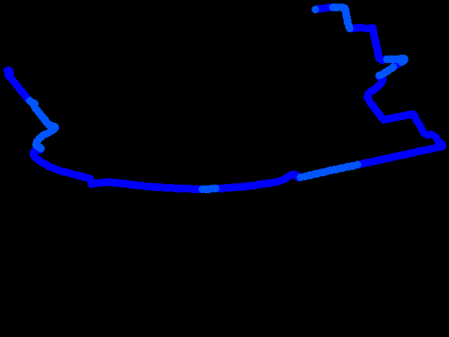  20251212-23-55-01 chůze 0.04 - 0.16 µSv/h