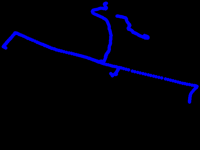  Okolí JED v aute 0.05 - 0.1 µSv/h