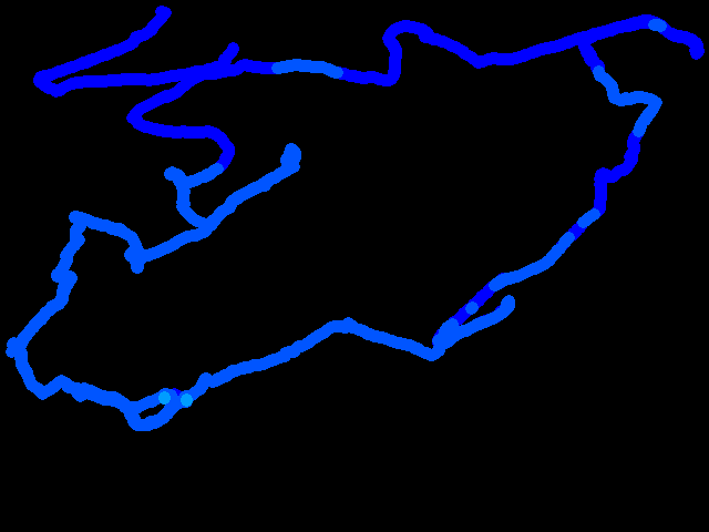  Gelnica #07 - južné lesy 0.03 - 0.24 µSv/h