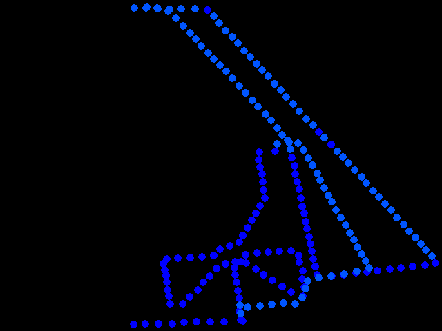  20251221 16-23-27 chůze 0.04 - 0.19 µSv/h