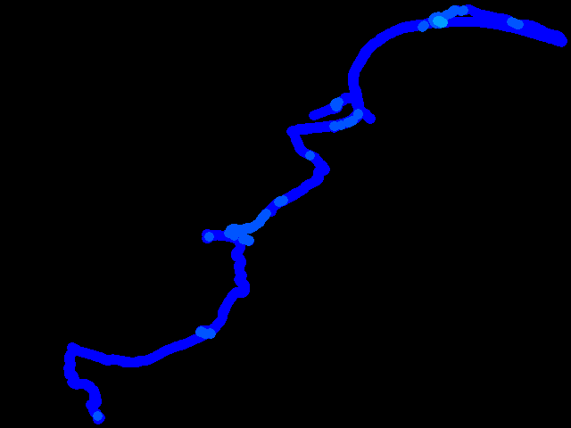  Ružín - pod Sivcom 0.03 - 0.24 µSv/h