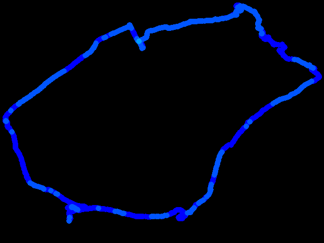  Vernár a okolí 0.04 - 0.43 µSv/h