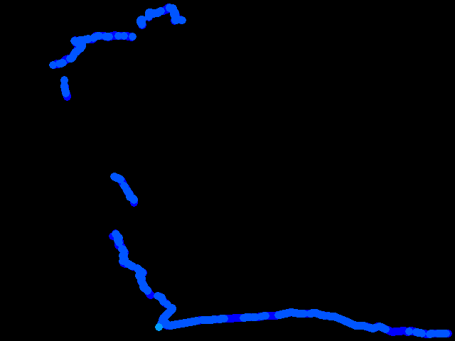  Benátky IT - Miláno IT - Sankt Gallen (Appenzell) CH - špatná GPS 0.04 - 0.43 µSv/h