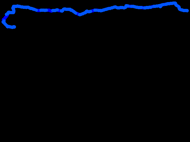  Olomouc - Konice - Suchdol 0.04 - 0.36 µSv/h