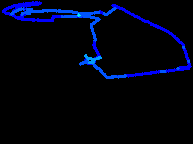  20251223 walk 0.03 - 0.3 µSv/h