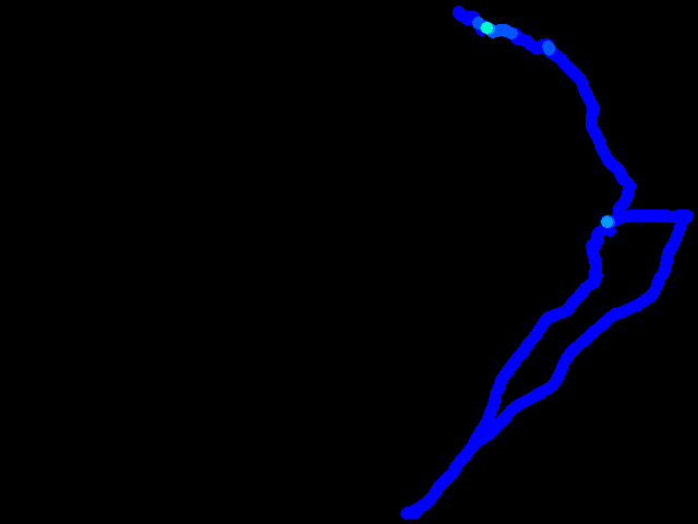  Radiační měření v Jižní Indii #13 0.03 - 0.41 µSv/h