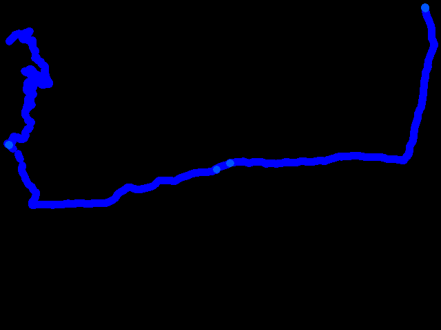  Radiační měření v Jižní Indii #15 0.03 - 0.13 µSv/h