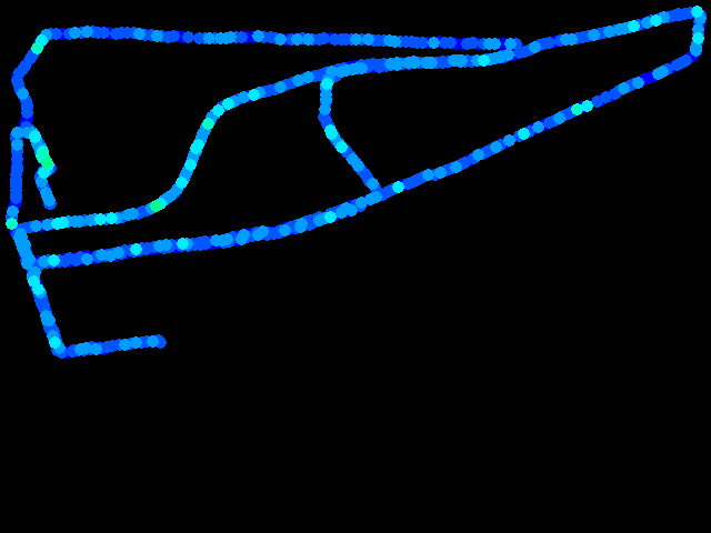  Příbram mapovaní 1- chůze (for SÚRO 06411207) 0.04 - 0.57 µSv/h