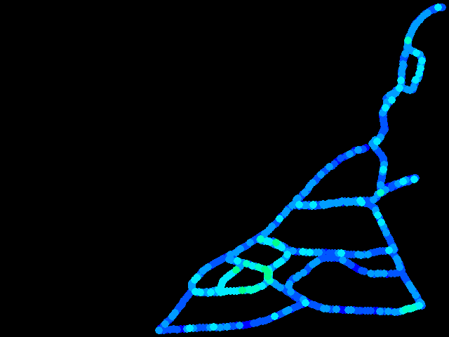  Příbram mapovaní 6- chůze (for SÚRO 06411218) 0.04 - 0.54 µSv/h