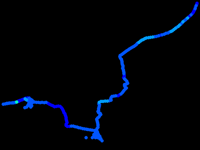  Po Příbrami 0.02 - 0.45 µSv/h