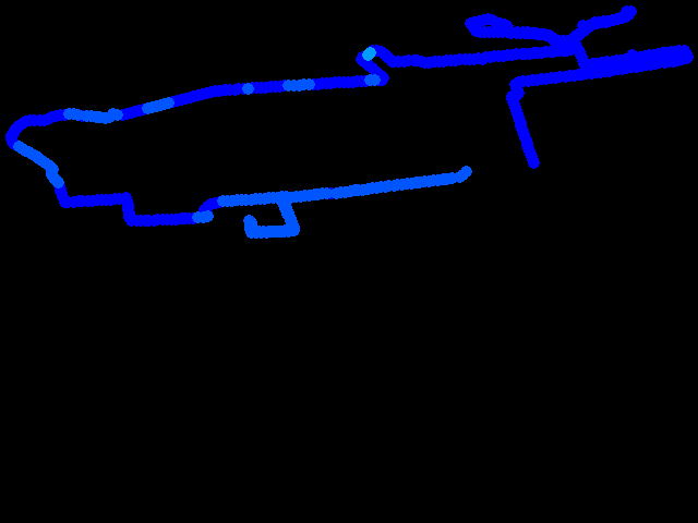  20251226 walk 1m 0.06 - 0.22 µSv/h