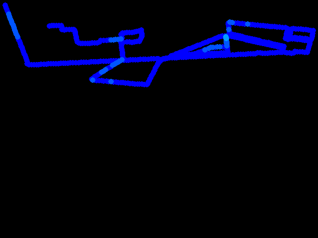  20251227 walk 1m 0.07 - 0.23 µSv/h
