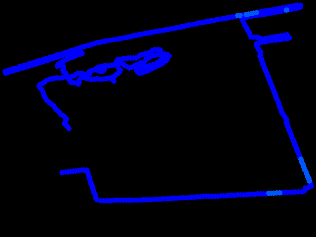  20251230 walk 1m 0.04 - 0.15 µSv/h