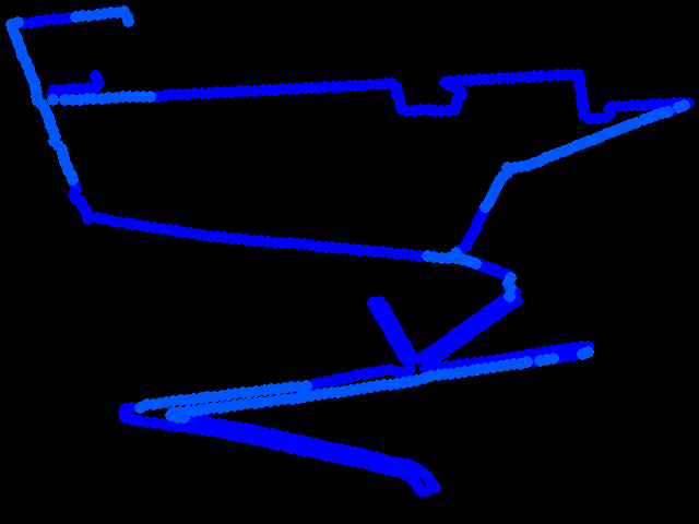  20260125 walk 1m 0.05 - 0.16 µSv/h