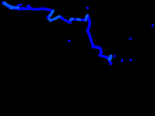  Hluboká.N.Vlt.-Zliv 0.05 - 0.19 µSv/h