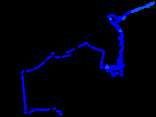  Po městě 0.03 - 0.13 µSv/h