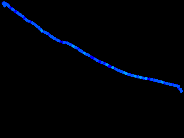  Poděbrady - walk 0.04 - 0.25 µSv/h