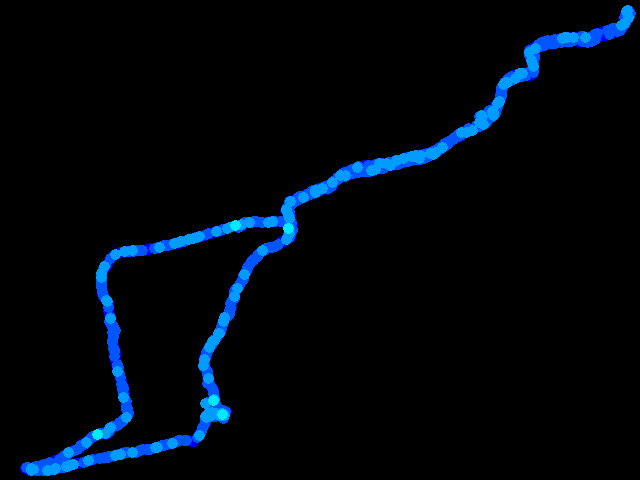  Oldřichovice, Javorový - walk 0.04 - 0.4 µSv/h